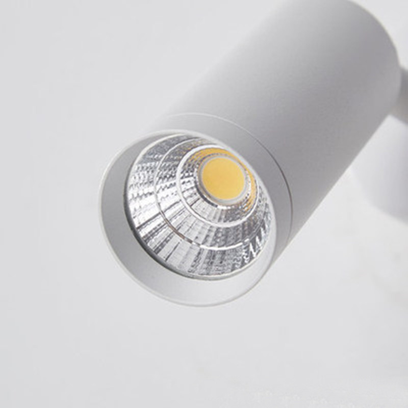 Outdoor Lighting Track - ไฟสปอตไลท์ LED แบบติดผนัง ปรับหมุนได้ สไตล์นอร์ดิก สำหรับตกแต่งภายนอกอาคาร