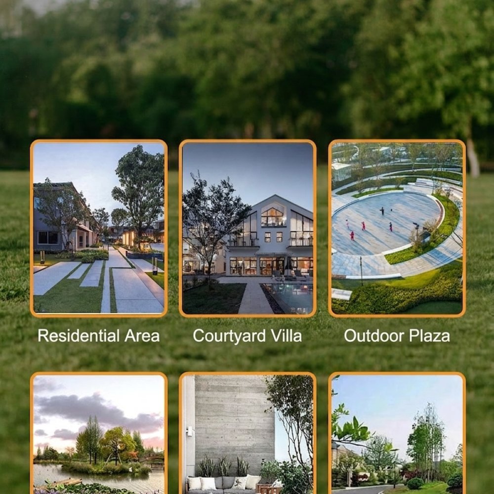 โคมไฟสวนพลังงานแสงอาทิตย์กันน้ - Outdoor Lighting Pathway บทวิจารณ์และราคา