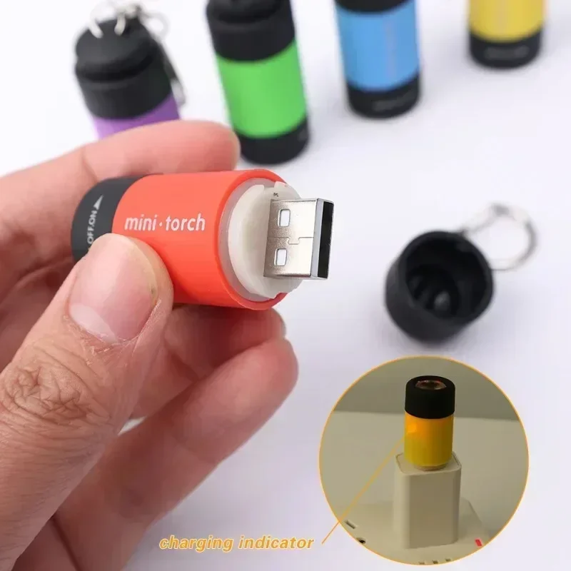 ไฟฉายพวงกุญแจ LED ชาร์จ USB ได - Outdoor Lighting Black บทวิจารณ์และราคา
