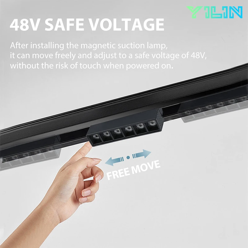 LED Magnetic Track Light ฝัง 4 - Outdoor Lighting Track บทวิจารณ์และราคา