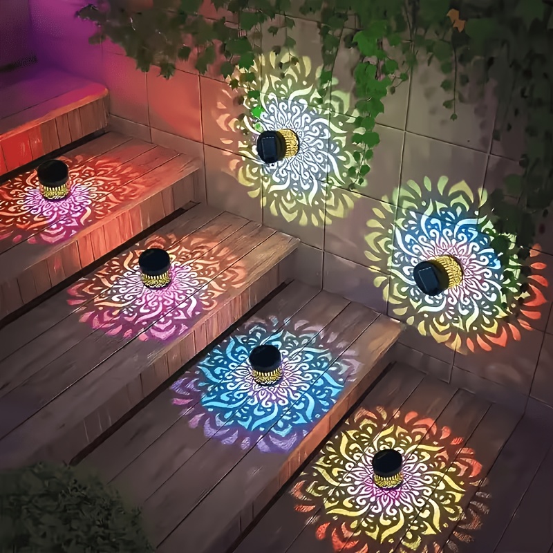 ไฟรั้วพลังงานแสงอาทิตย์ 1/2/4  - Outdoor Lighting Waterproof บทวิจารณ์และราคา