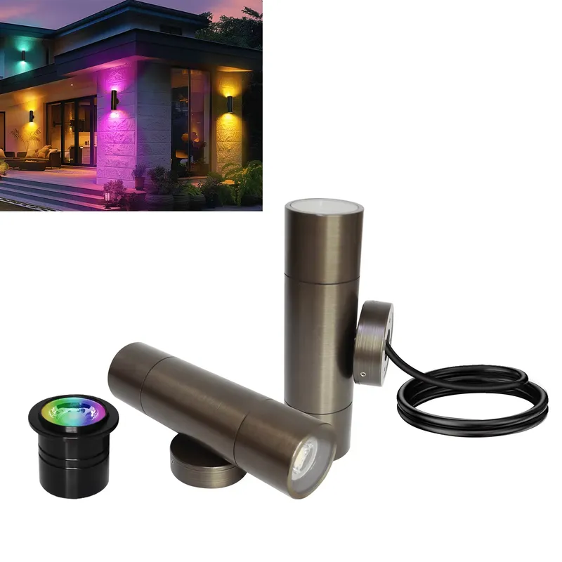 โคมไฟติดผนัง LED สำหรับภายนอกอ - Outdoor Lighting Pathway บทวิจารณ์และราคา