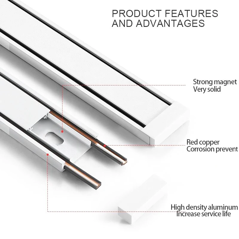 UT-Pro Series Magnetic Track L - Outdoor Lighting Track บทวิจารณ์และราคา