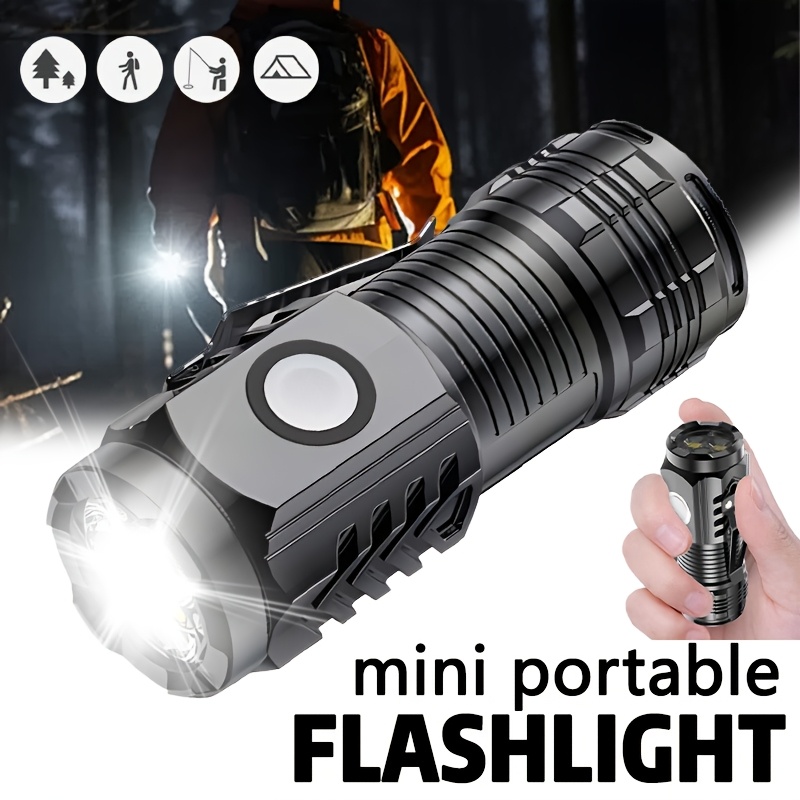 ไฟฉาย LED ขนาดเล็ก 3 ดวงพร้อมค - Outdoor Lighting Black บทวิจารณ์และราคา