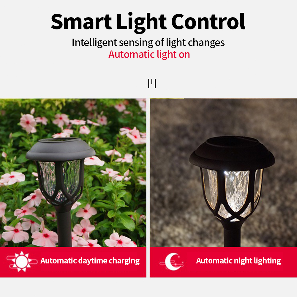 โคมไฟสนามหญ้าพลังงานแสงอาทิตย์ - Outdoor Lighting Pathway บทวิจารณ์และราคา
