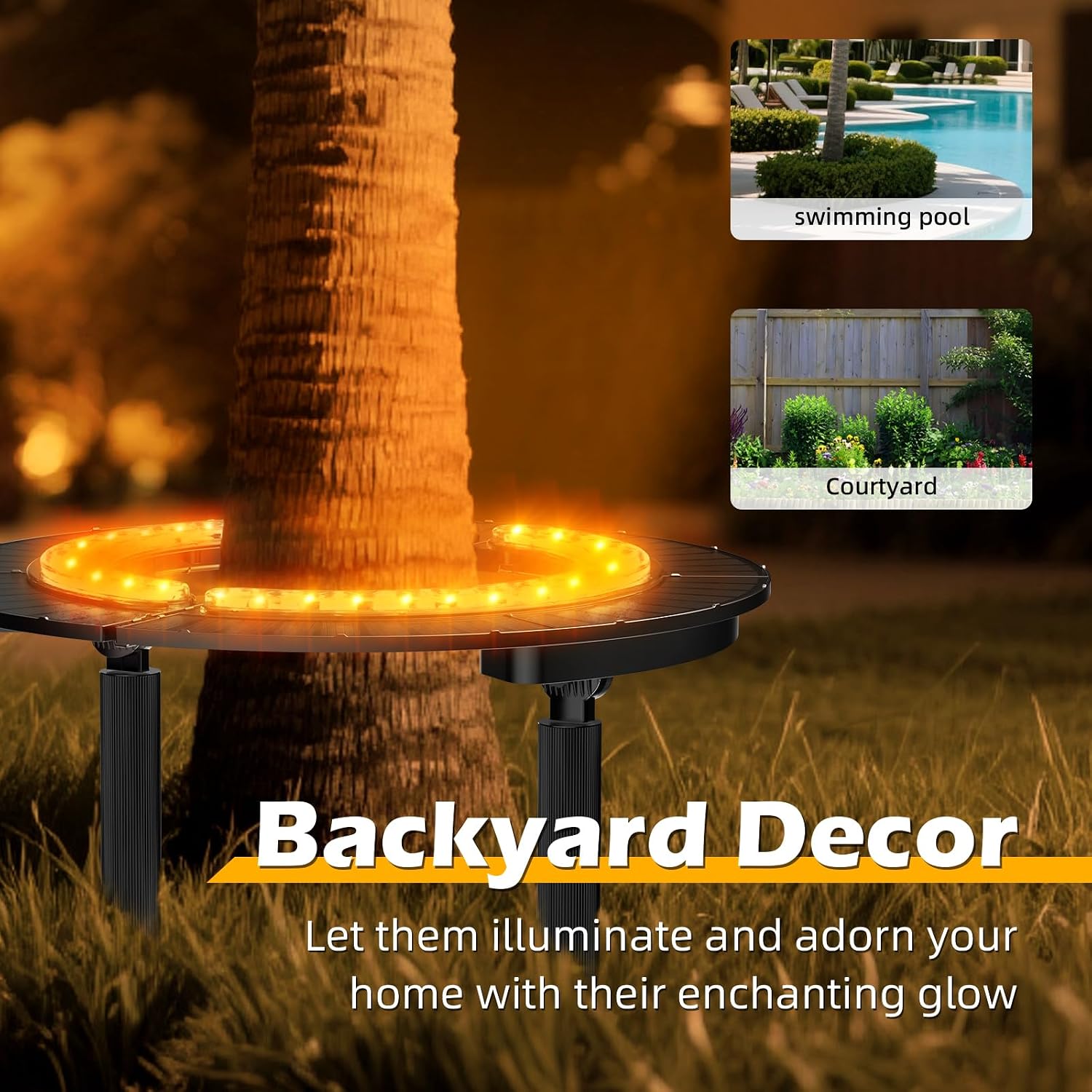 ไฟต้นปาล์มพลังงานแสงอาทิตย์แบบ - Outdoor Lighting Wireless บทวิจารณ์และราคา