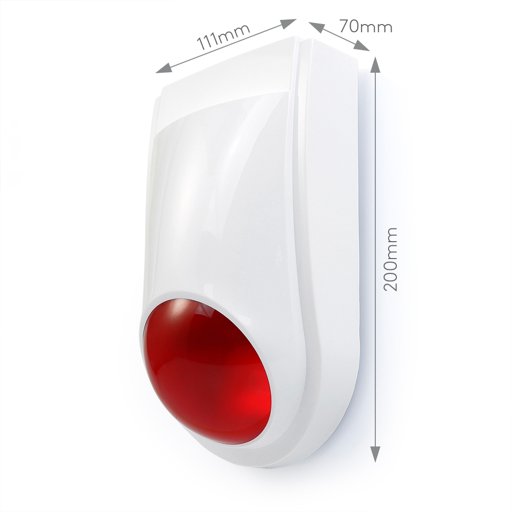 ไซเรนแฟลชไร้สาย E6 กลางแจ้งและ - Outdoor Lighting Wireless บทวิจารณ์และราคา