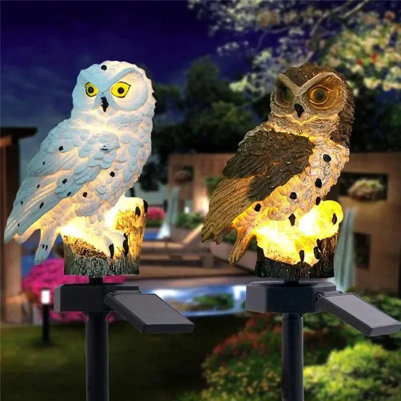 ไฟสวนรูปนกฮูกพลังงานแสงอาทิตย์ - Outdoor Lighting And Landscape บทวิจารณ์และราคา
