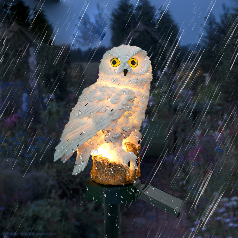 ไฟสวนรูปนกฮูกพลังงานแสงอาทิตย์ - Outdoor Lighting And Landscape บทวิจารณ์และราคา