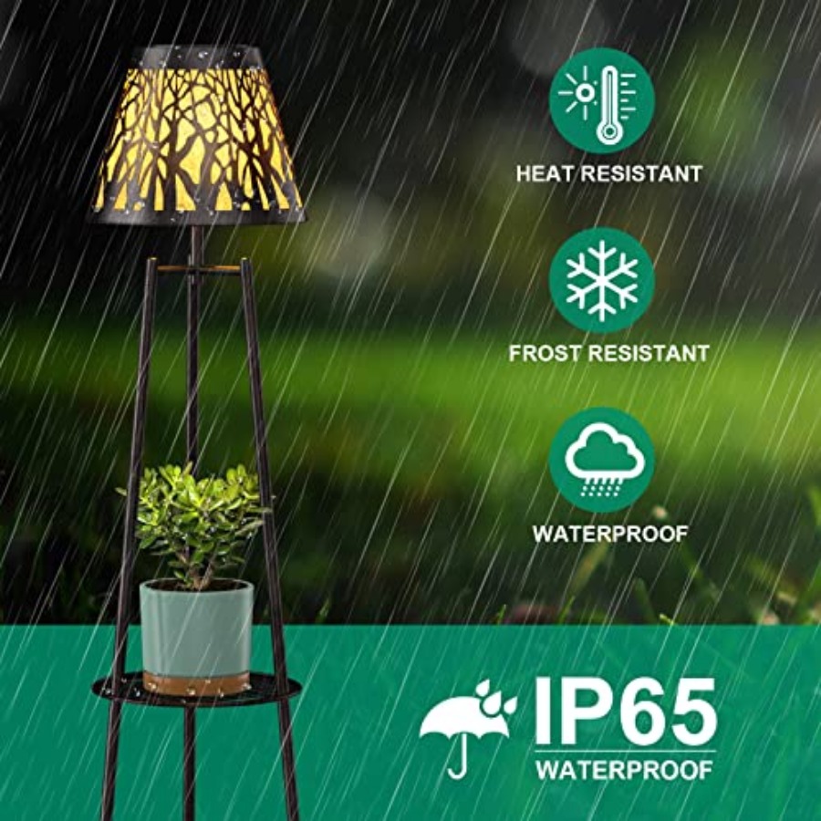 โคมไฟตั้งพื้นพลังงานแสงอาทิตย์ - Outdoor Lighting Waterproof บทวิจารณ์และราคา