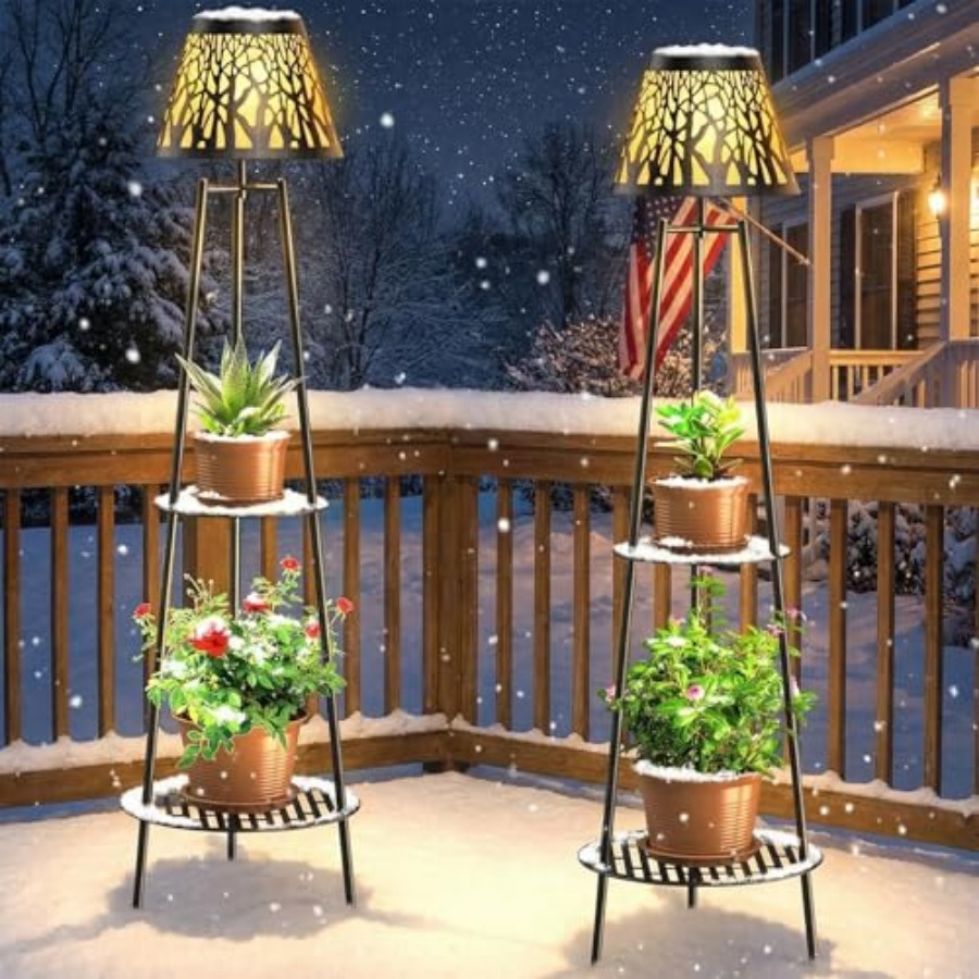 โคมไฟตั้งพื้นพลังงานแสงอาทิตย์ - Outdoor Lighting Waterproof บทวิจารณ์และราคา