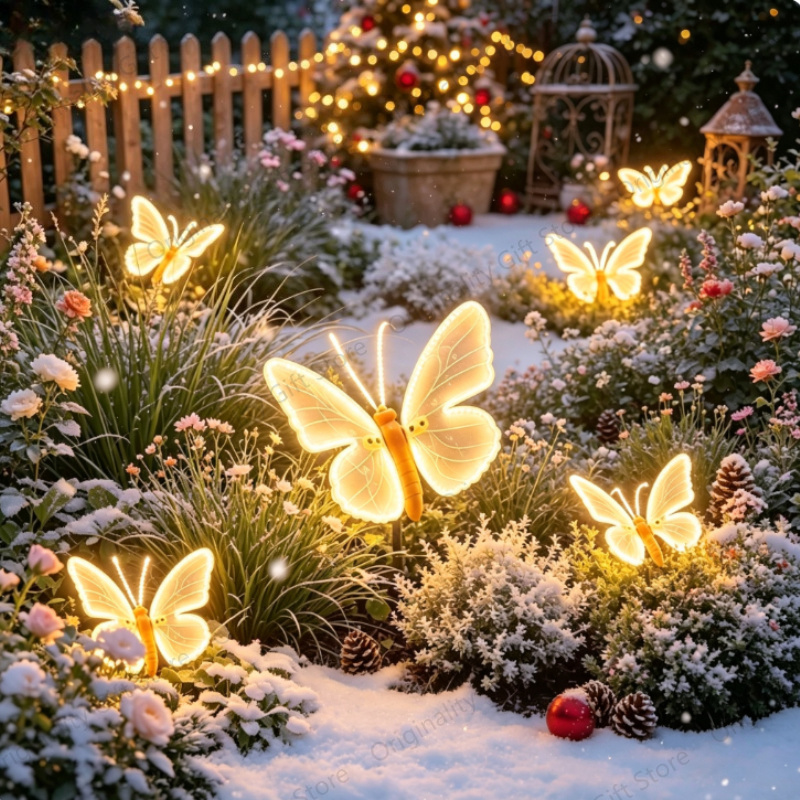 ไฟ LED รูปผีเสื้อเคลื่อนไหวสำห - Outdoor Lighting Effects บทวิจารณ์และราคา