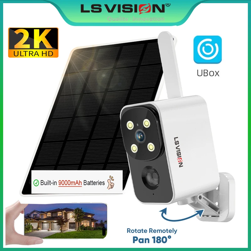 กล้อง LS VISION กล้องโซลาร์เซล - Outdoor Lighting Wireless บทวิจารณ์และราคา