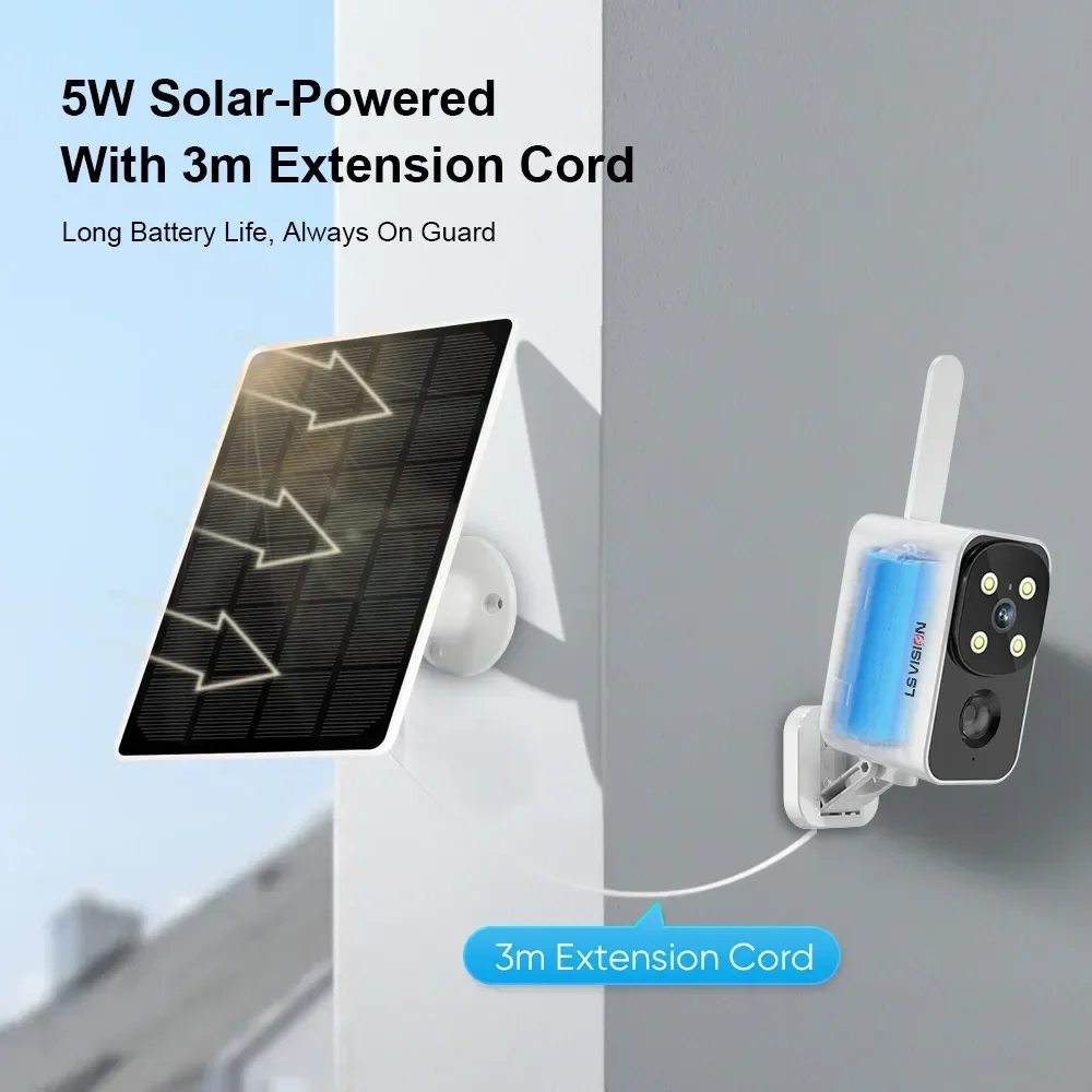 กล้อง LS VISION กล้องโซลาร์เซล - Outdoor Lighting Wireless บทวิจารณ์และราคา