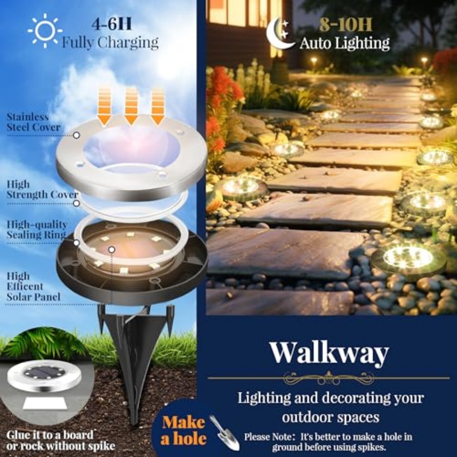ไฟพื้นพลังงานแสงอาทิตย์ ไฟโซลา - Outdoor Lighting And Landscape บทวิจารณ์และราคา
