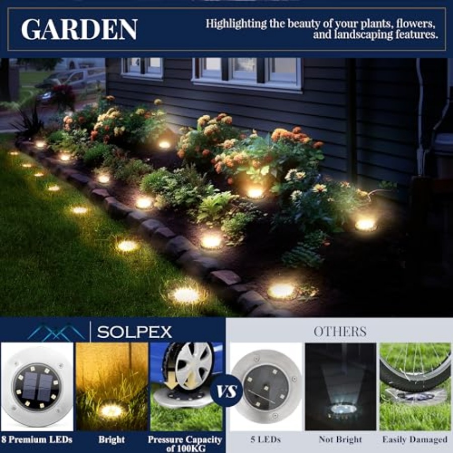ไฟพื้นพลังงานแสงอาทิตย์ ไฟโซลา - Outdoor Lighting And Landscape บทวิจารณ์และราคา